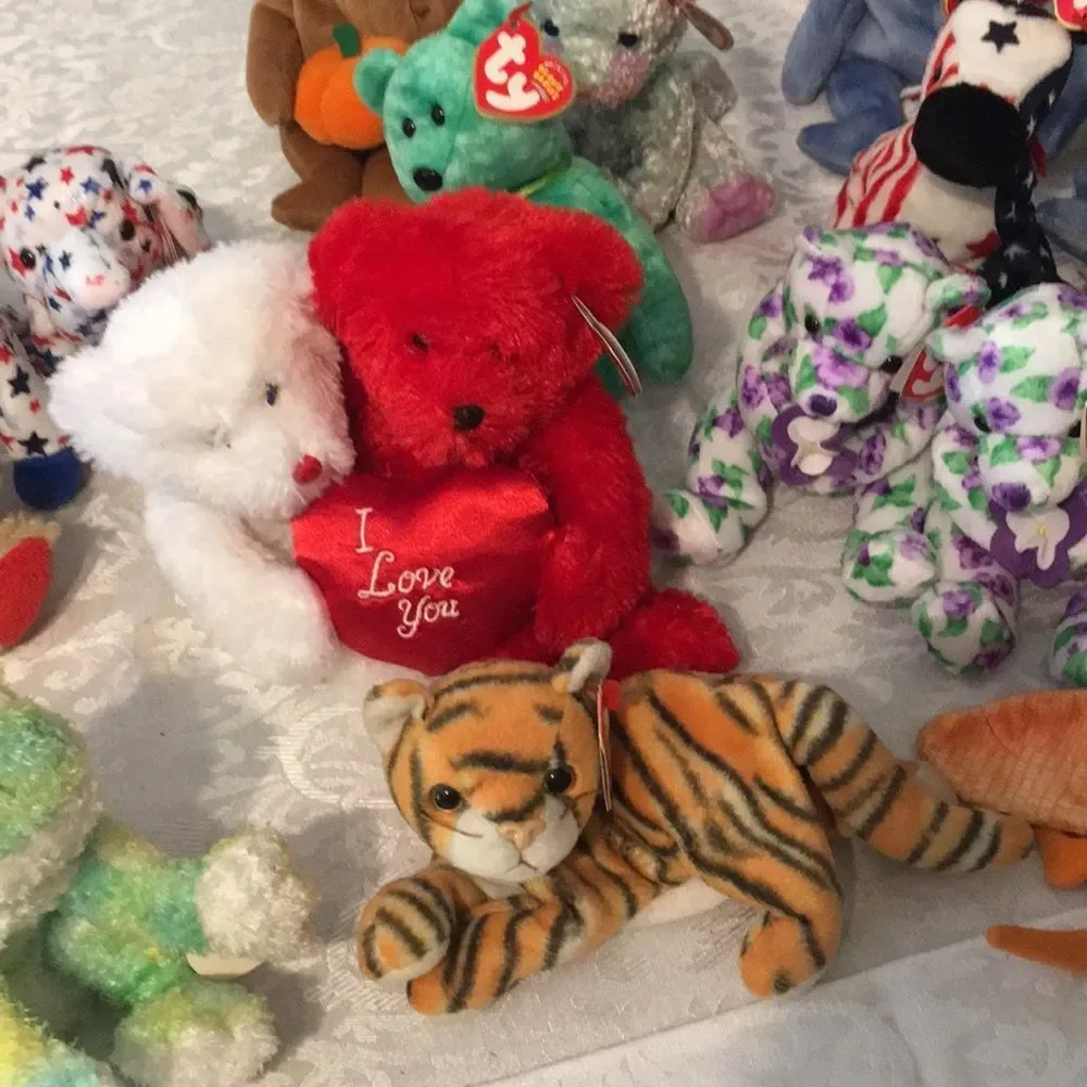 Ty Beanie Babies Mixed Lot 2000–2008